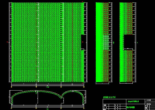 吉安驻马店确山县白云山料场网架