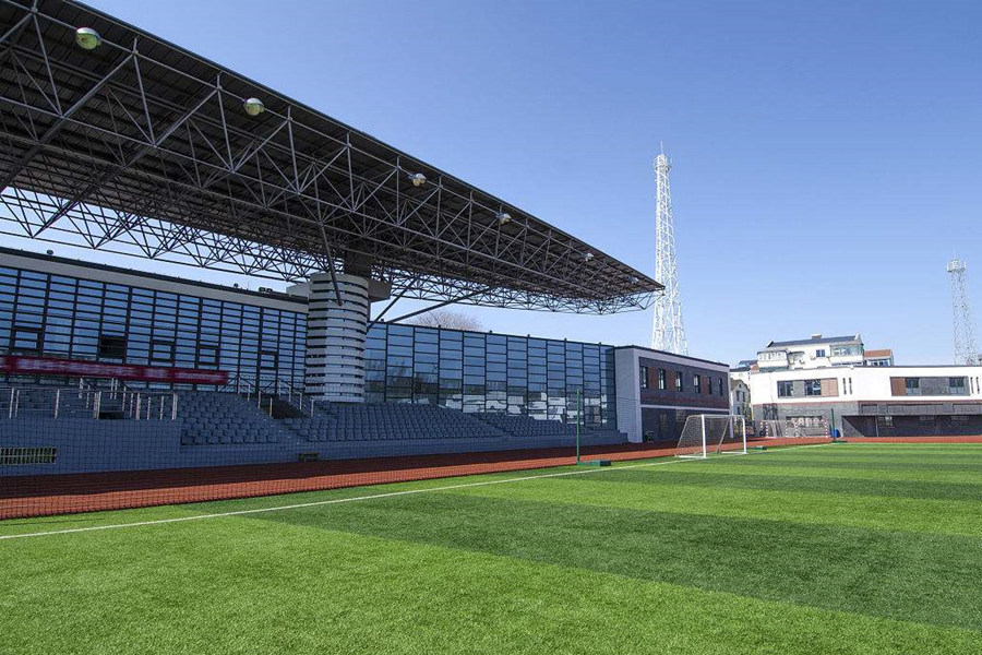 吉安体育场看台网架工程