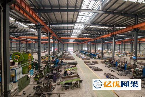 吉安网架配件机加工车间